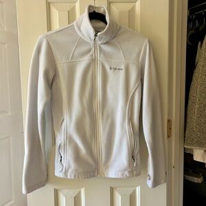 Columbia Cream Fleece Jacket